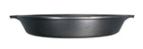 Schwarze LODGE Gusseiserne Pfanne Classic, langlebige Pfanne aus Gusseisen, für vielseitiges Kochen auf dem Herd oder Grill