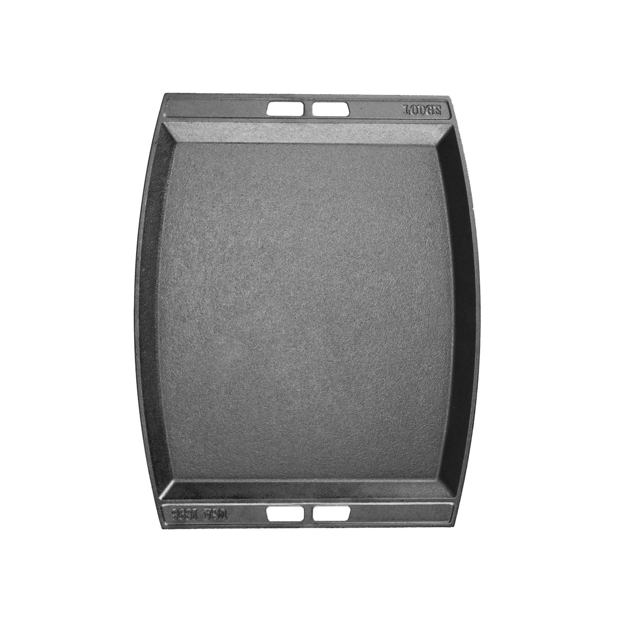 Schwarze Lodge Grillplatte Classic, 30,5 cm, mit gerillter Oberfläche zum Grillen von Fleisch und Gemüse.