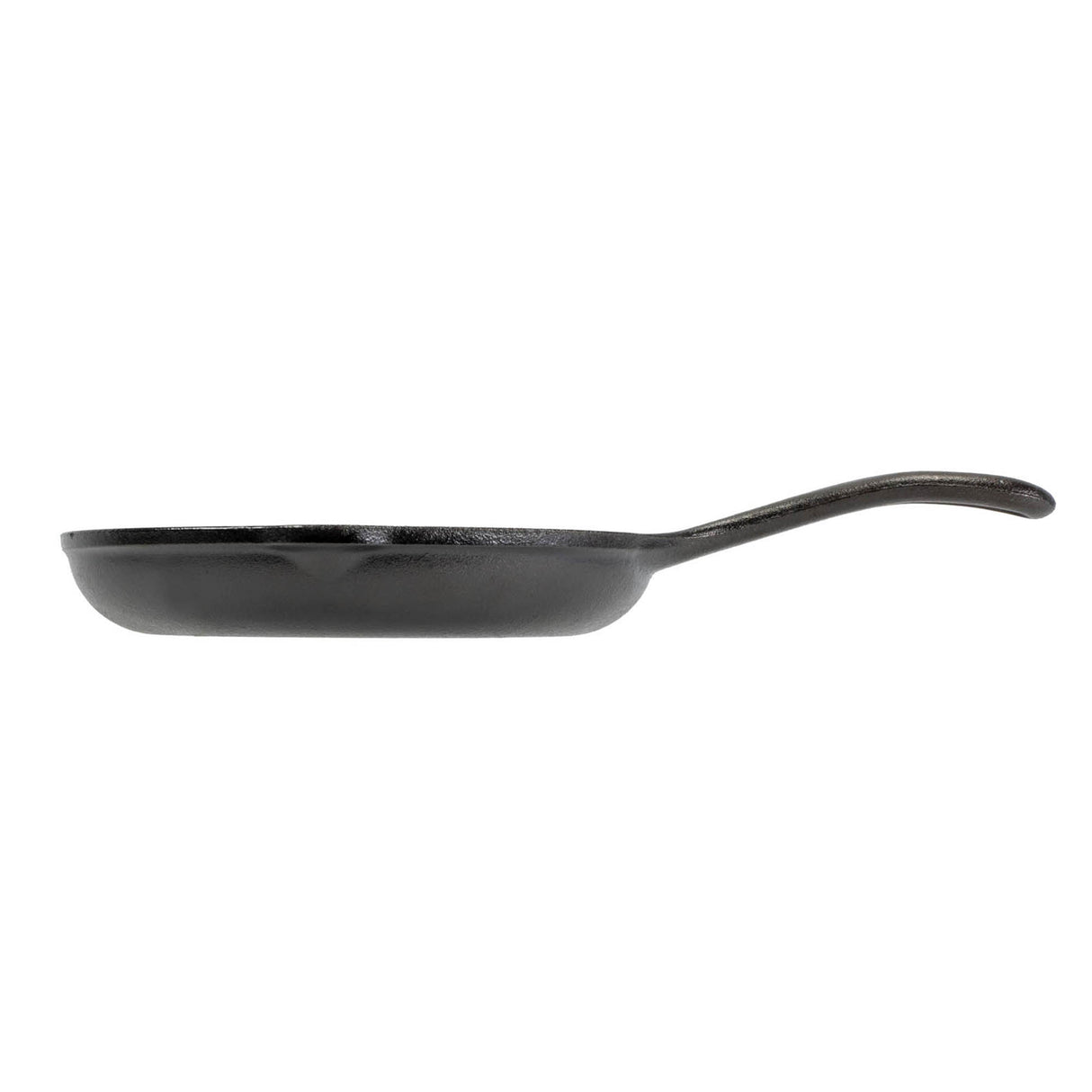 Schwarze lodges Gusseiserne Pfanne CHEF, robustes Kochgeschirr, mit langer Griff, ideal zum Braten und Speisen zubereiten
