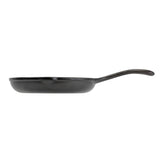 Schwarze lodges Gusseiserne Pfanne CHEF, robustes Kochgeschirr, mit langer Griff, ideal zum Braten und Speisen zubereiten
