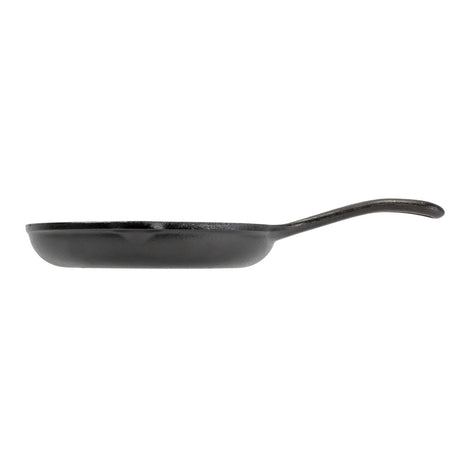 Schwarze lodges Gusseiserne Pfanne CHEF, robustes Kochgeschirr, mit langer Griff, ideal zum Braten und Speisen zubereiten