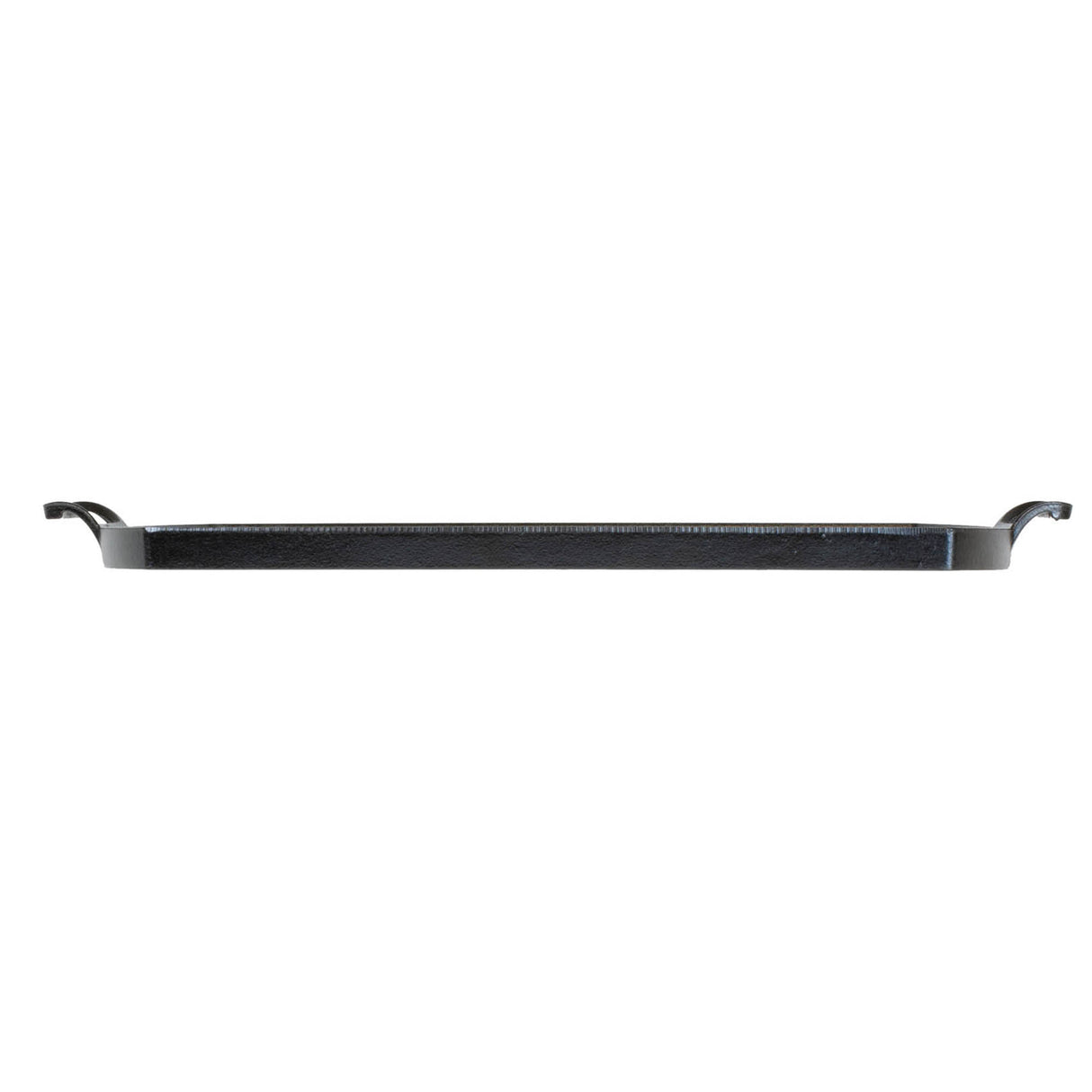Schwarze Lodge Grillplatte Black Lock, 51 cm, mit gerillter Oberfläche zum Grillen und Braten.