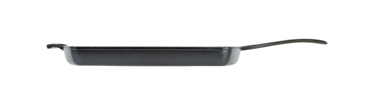 Lodge Grillpfanne quadratisch, 30x30 cm, schwarze Lock-Back Oberfläche, ideal zum Grillen und Braten in der Küche