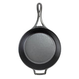 Lodge schwarze Pfanne mit tiefem Rand, 3,8 Liter, langlebige Gusseisenpfanne für vielseitiges Kochen