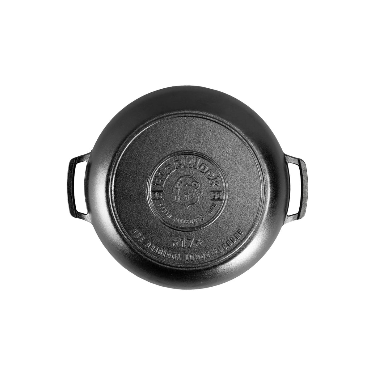 Lodge Bräter Black Lock aus Gusseisen, schwarz, 3,8 Liter, mit Deckel, für Ofen und Herd geeignet