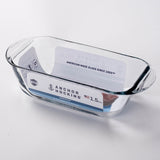 ANCHOR HOCKING Auflaufform ESSENTIALS, 1,5 L, langlebige Glasform für Aufläufe und Backgerichte, klare Sicht auf Inhalt