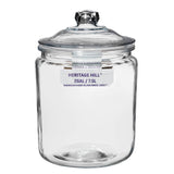 Vorratsglas von ANCHOR HOCKING im HERRITAGE HILL Design, transparent mit Schraubverschluss, ideal für Lebensmittelaufbewahrung