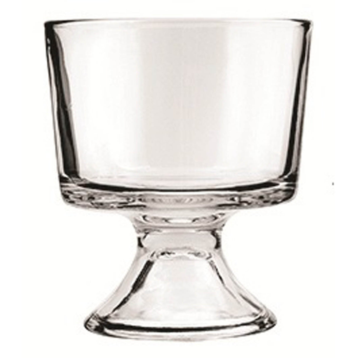 ANCHOR HOCKING Präsenzschale aus Glas, stilvolle Schale für Dekoration oder Präsentation, klare Transparenz
