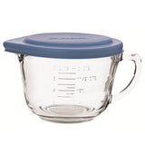 Messbecher von ANCHOR HOCKING aus durchsichtigem Glas mit Messskala für präzises Abmessen in der Küche.