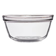 Rührschüssel von ANCHOR HOCKING aus Glas, große Schüssel mit Metallgriff für Küchenmischungen und Backen.