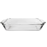 ANCHOR HOCKING Auflaufform aus der BASICS-Serie, hitzebeständig und ideal für Aufläufe und Ofengerichte, klare Glas-Optik.