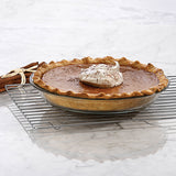 ANCHOR HOCKING Auflaufform aus Glas, Ø 25 cm, ideal für Backofen und Aufläufe, klare transparente Oberfläche