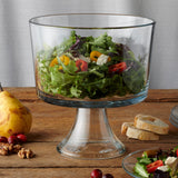 ANCHOR HOCKING Präsenzschale aus Glas, klare Schale für Präsentationen oder Servieren, modernes Design, glatt und transparent.