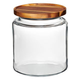 Vorratsglas von ANCHOR HOCKING in klarer Glasoptik, ideal zur Aufbewahrung von Lebensmitteln, mit Deckel im Montana-Design
