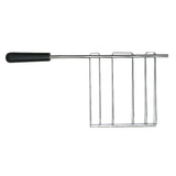 DUALIT Sandwichmaker CLASSIC aus Edelstahl, rechteckiges Gerät mit antihaftbeschichteten Platten für Sandwiches.