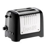 Dualit Toaster Lite mit 2 Scheiben, elegantes Edelstahlgerät zum Toasten von Brot und Bagels, modernes Küchengerät