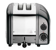 Dualit Toaster Newgen in grau metallic, 2 Scheiben, modernes Design, hochwertiger Toaster für knuspriges Toasten.