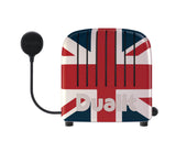 Dualit Toaster Newgen mit Union Jack Design, 2 Scheiben, elegante Küchenmaschine in hochwertiger Verarbeitung