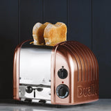 DUALIT Toaster Newgen in Kupfer mit 2 Scheiben, Edelstahl-Design, modernes Küchengerät für knuspriges Toasten