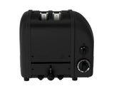 Schwarzer DUALIT Toaster NEWGEN mit zwei Toastscheiben, modernes Design und Bedienelemente sichtbar