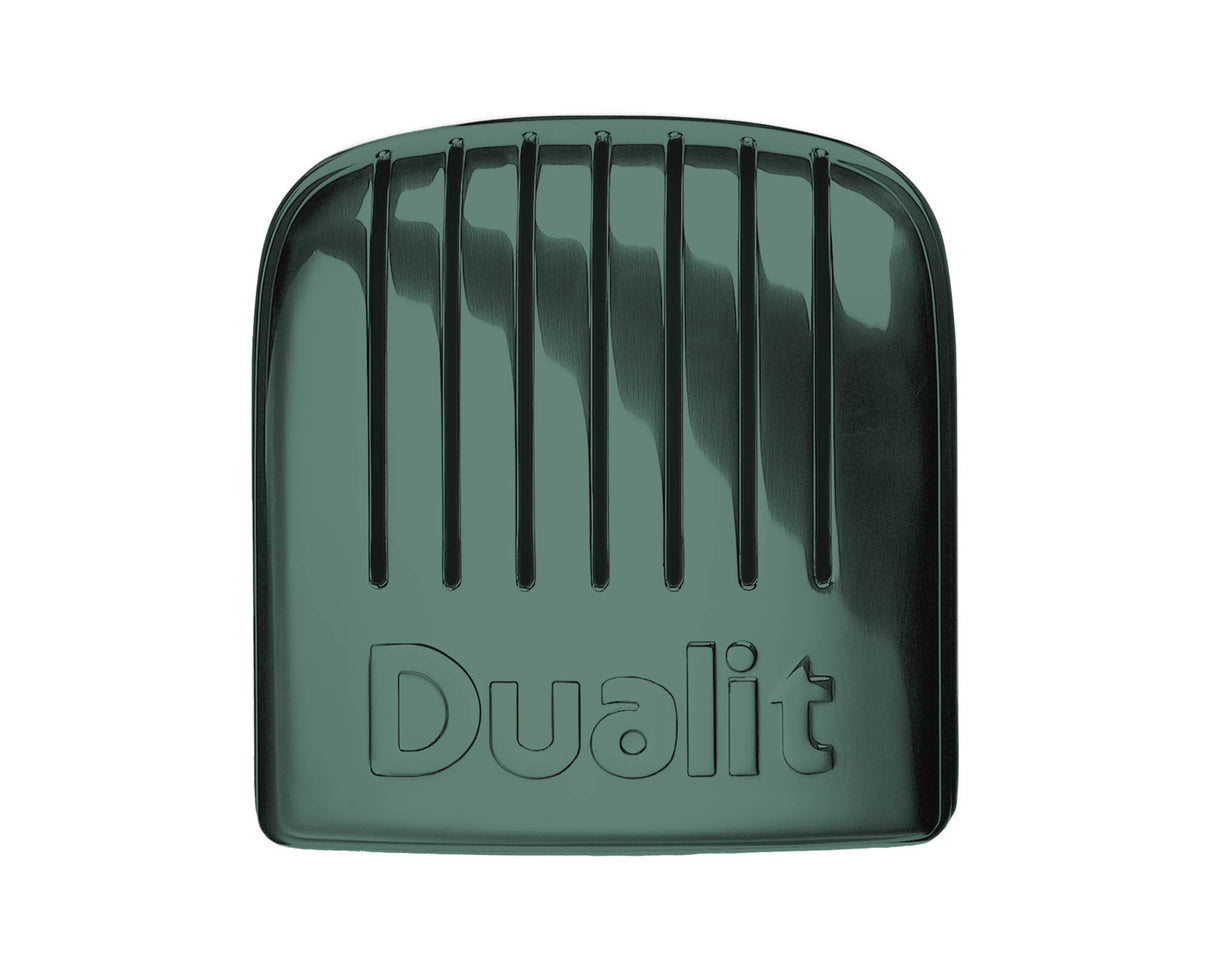 DUALIT Toaster NEWGEN mit 2 Scheiben, elegantes grünes Design, Edelstahl, komfortable Bedienelemente, modernes Küchenaccessoire