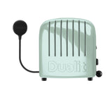 Dualit Toaster Newgen mit Eukalyptus-Design, 2 Scheiben, eleganter Edelstahl-Toaster für knuspriges Toasten.