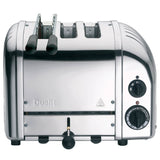 DUALIT | Toaster, 2in1 Kombi-Toaster, poliert, 2 Scheiben