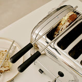 Dualit Toaster CLASSIC aus Edelstahl, 6 Scheiben, modernes Küchengerät mit langlebigem Design und Toastfunktion