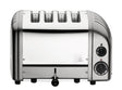 Dualit Toaster Newgen in silber metallic mit Platz für 4 Scheiben, modernes Küchengerät mit langlebigem Design