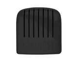 Schwarzer DUALIT Toaster NEWGEN mit Platz für 4 Brotscheiben, modernes Design und einfache Bedienung.