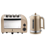 Dualit Newgen Toaster in Beige mit Platz für 4 Scheiben, elegante Küchenmaschine mit modernem Design