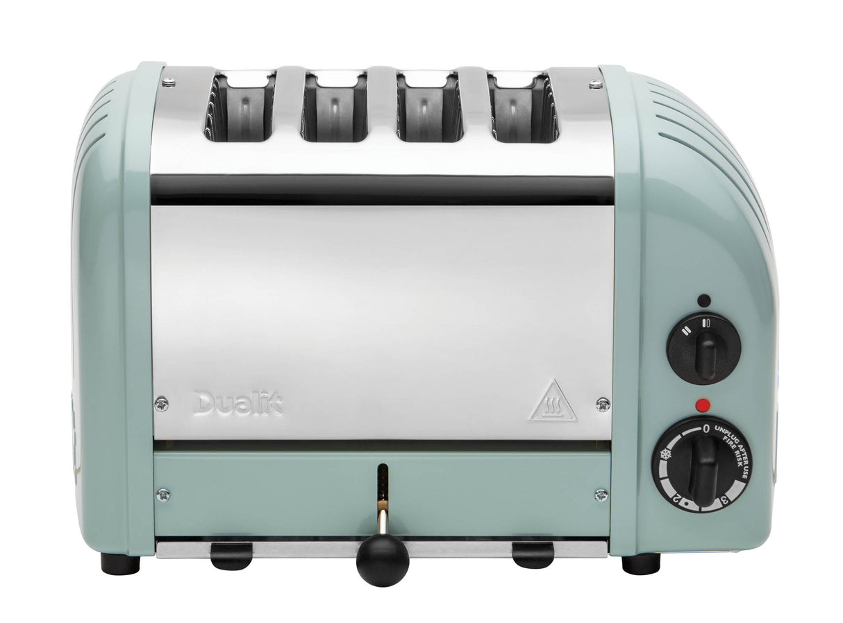 DUALIT Toaster NEWGEN mit Eukalyptus-Design, 4 Scheiben, elegantes Küchengerät für knuspriges Toasten.