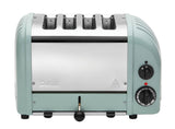 DUALIT Toaster NEWGEN mit Eukalyptus-Design, 4 Scheiben, elegantes Küchengerät für knuspriges Toasten.
