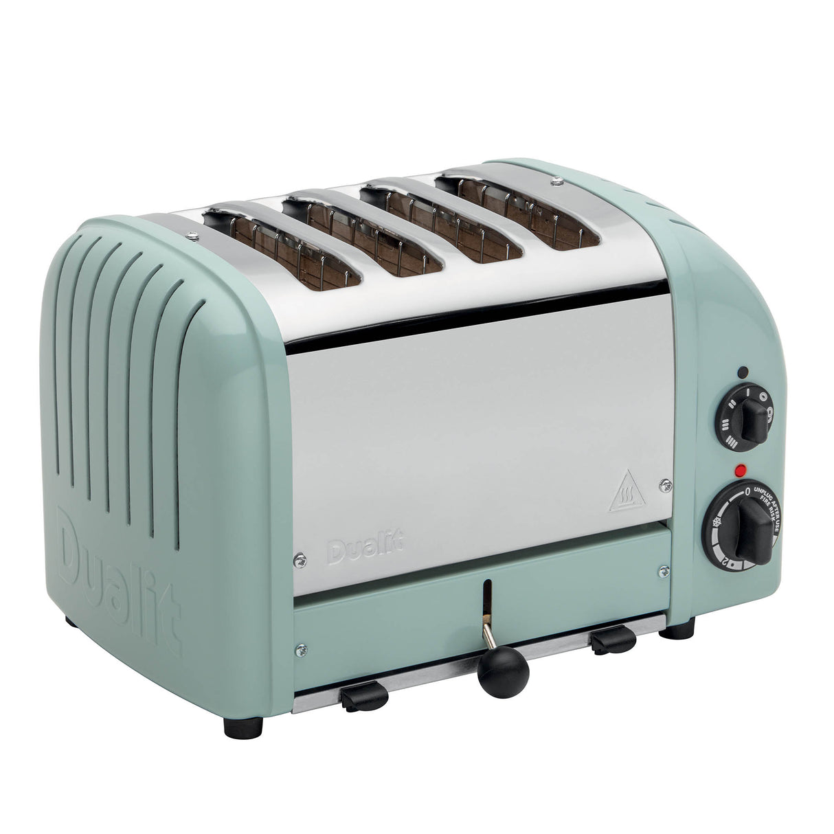 DUALIT Toaster NEWGEN aus Eukalyptus-Holz, 4 Scheiben, modernes Design, hochwertiger Toaster für knuspriges Toasten.