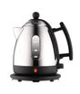 Schwarzer DUALIT Wasserkocher Mini LITE mit 1-Liter-Fassungsvermögen, glatte Oberfläche und kompakte Form.