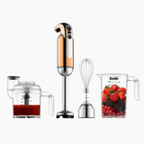 Duale DUALIT Classic Stabmixer mit kupferfarbenem Gehäuse, handliches Küchengerät für Mix- und Pülarbeiten.