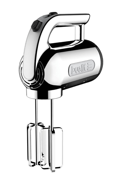 Polierter DUALIT Stabmixer Classic mit Edelstahlgehäuse, ideal für Mixen und Zubereiten in der Küche.