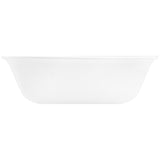 Corelle Winter Frost white dinnerware set with plates and bowls, durable ceramic dinnerware from the Corelle brand.