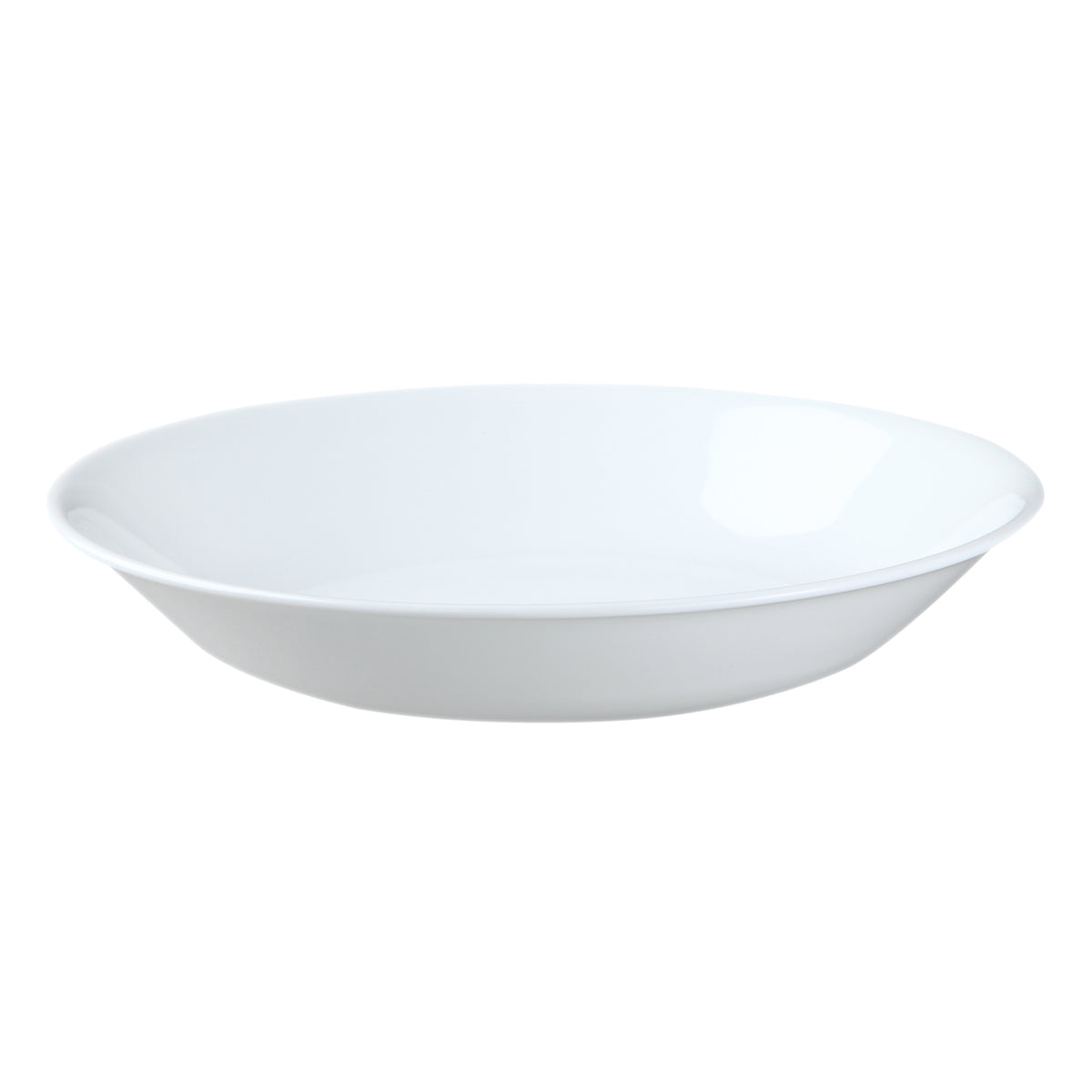 Corelle Winter Frost white dinnerware set with plates and bowls, durable glass dishware by Corelle