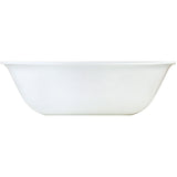 Corelle Country Cottage white ceramic dinnerware set with floral graphic design, includes plates and bowls, elegant and durable kitchen dinnerware