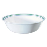 Corelle COUNTRY COTTAGE white dinnerware set with floral graphic, including plates and bowls, for a charming table setting.
