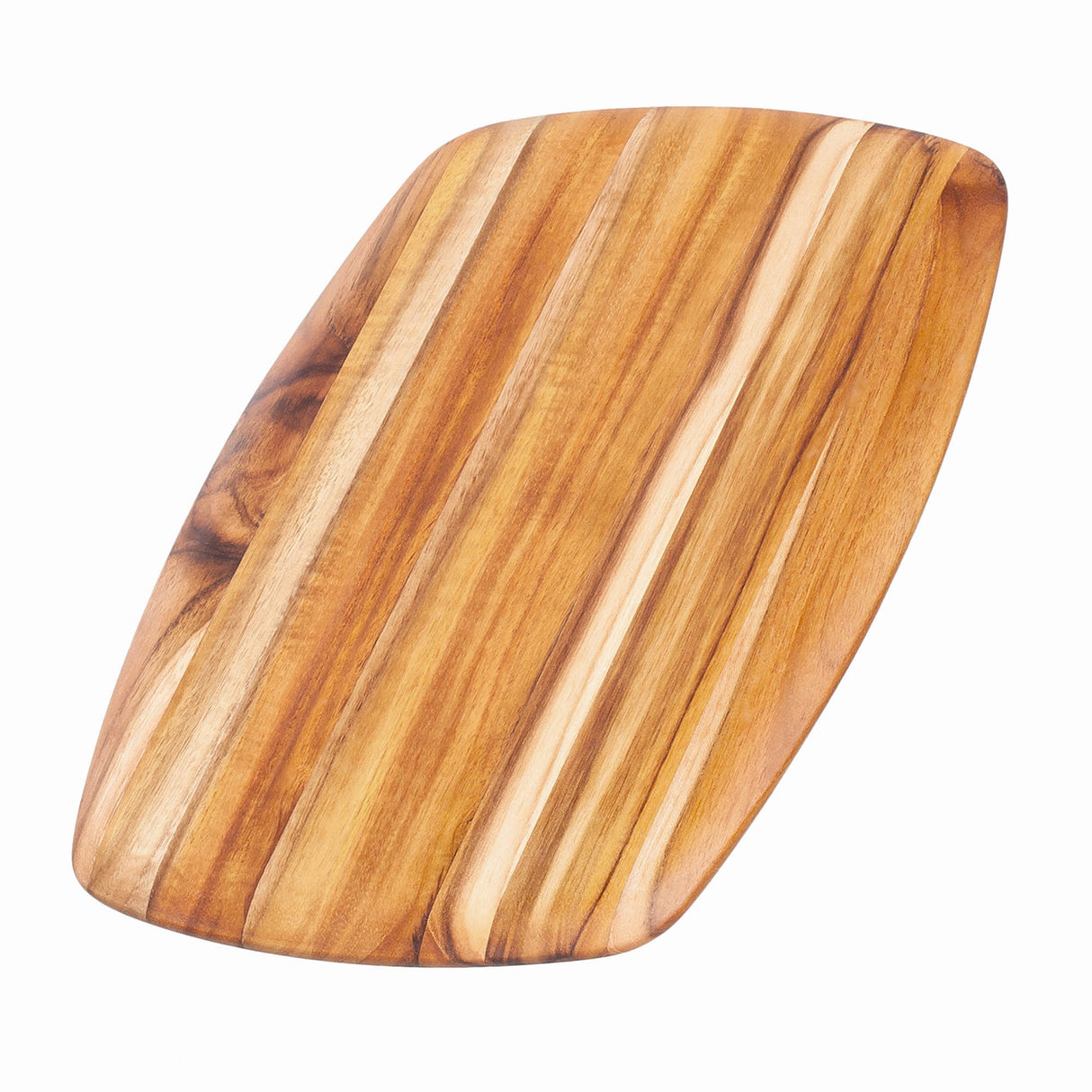 Teakholz-Schneidebrett von TEAKHAUS, rechteckig, elegantes Teakholz, glatte Oberfläche, ideal für Küchenarbeiten