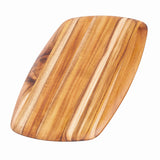 Teakholz-Schneidebrett von TEAKHAUS, rechteckig, elegantes Teakholz, glatte Oberfläche, ideal für Küchenarbeiten