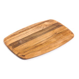 Teakholz-Schneidebrett von TEAKHAUS, rechteckig, elegante Oberfläche aus Teakholz, ideal für Küchenarbeit und Präsentation.