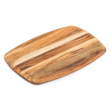 Rechteckiges Teakholz-Schneidebrett von TEAKHAUS, elegante Oberfläche, ideal zum Schneiden und Servieren.