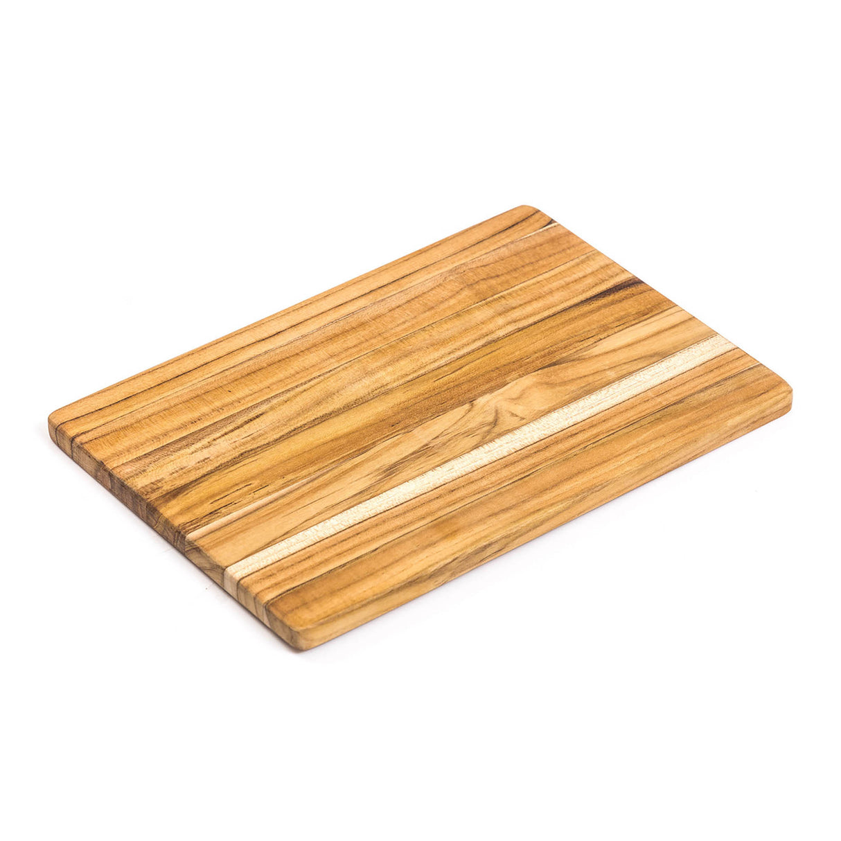 Teakholz-Schneidebrett von TEAKHAUS aus edlem Teakholz, robustes Küchenutensil mit natürlicher Holzmaserung.