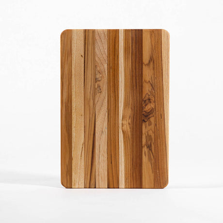 Teakholz-Schneidebrett ESSENTIAL von TEAKHAUS aus hochwertigem Teakholz, glatte Oberfläche und naturbelassenes Design