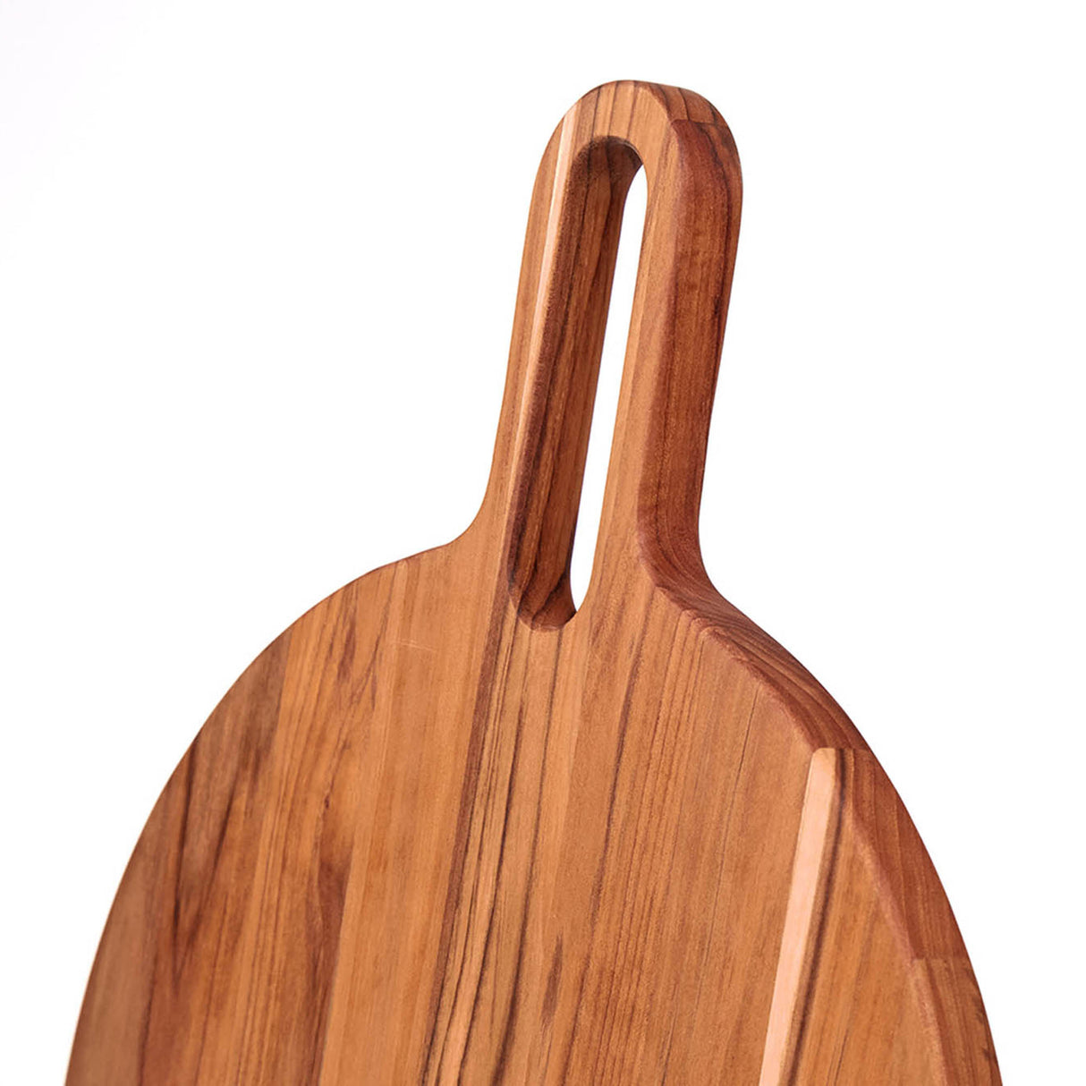 Teakholz-Schneidebrett von TEAKHAUS im Bistro-Design aus hochwertigem Teakholz, ideal für Küchen- oder Serviertische.