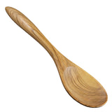 BÉRARD TERRA Olivenlöffel aus Edelstahl, 33 cm lang, mit elegante Design und Olivenmuster auf der Löffelspitze