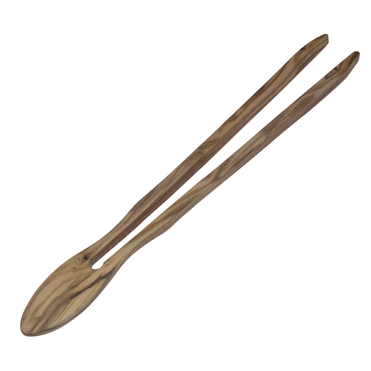BÉRARD Koch- und Servierzange OLEA aus Edelstahl, 24 cm, mit Olive-Motiv, ideal zum Servieren und Grillen